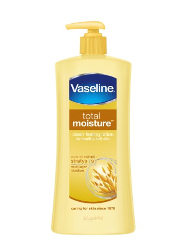 0797770762206 - VASELINE BODY LOTION, TOTAL MOISTURE, PURE OAT EXTRACT, 32 OUNCE
