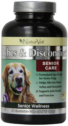 0797801005418 - NATURVET 60 COUNT SENIOR ACHES AND DISCOMFORT TABLETS FOR DOGS