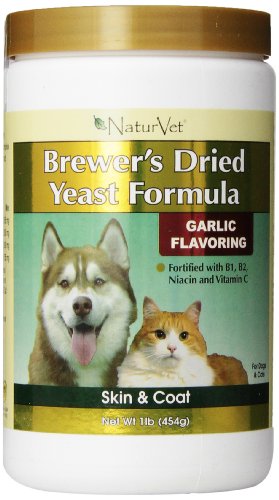 0797801031004 - NATURVET BREWER'S DRIED YEAST FORMULA POWDER FOR DOGS AND CATS, 1-POUND