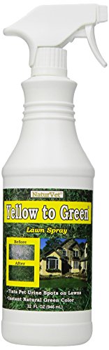 0797801034364 - NATURVET YELLOW TO GREEN LAWN PET SPOT REMOVER SPRAY, 32-OUNCE