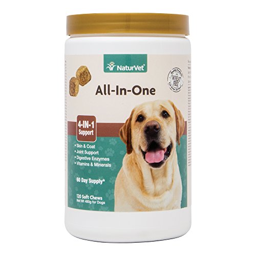 0797801038171 - NATURVET 79903817 ALL-IN-ONE 120 COUNT JAR SOFT CHEW