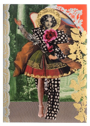 0079784193741 - CHRISTIAN LACROIX LES ANGES BAROQUES NOTEBOOK, 5.875 X 8.25 INCHES, 128 RULED PAGES