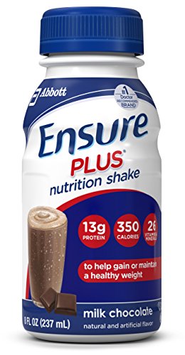 0797978280977 - ENSURE PLUS NUTRITION SHAKE, MILK CHOCOLATE, 8-OUNCE BOTTLE, 6 COUNT, (PACK OF 4)