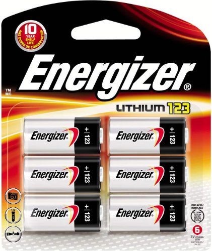 0797978399358 - ENERGIZER PHOTO BATTERY 123, 6-COUNT