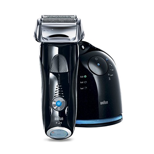 0797978487659 - BRAUN SERIES 7 760CC-6 ELECTRIC FOIL SHAVER WITH CLEAN&CHARGE STATION, ELECTRIC MEN'S RAZOR, RAZORS, SHAVERS