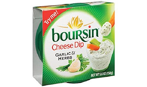 0079813061003 - BOURSIN CHEESE DIP, GARLIC AND HERB, 5.6 OUNCE (PACK OF 6)