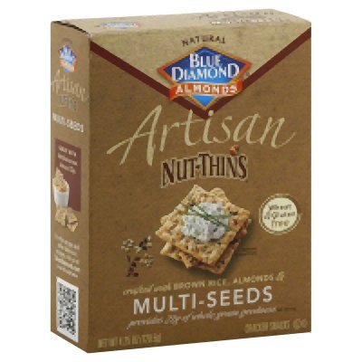 0798235682916 - NUT THINS MULTISEED ARTISAN 4.25 OUNCES (CASE OF 12) BY BLUE DIAMOND ALMONDS