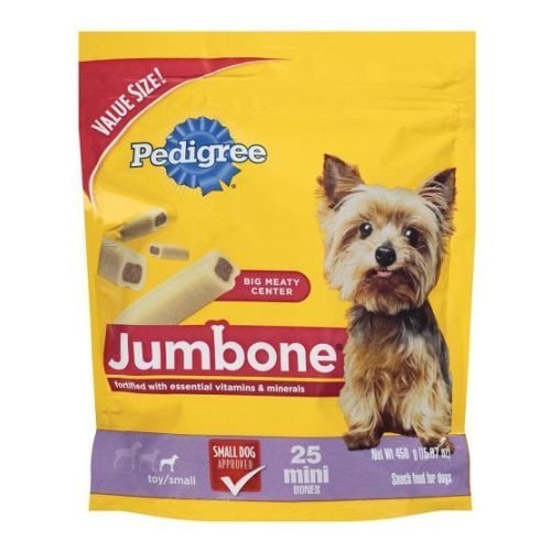 0798235706131 - MARS PETCARE US 10096519 JUMBONE DOG TEATS, FOR SMALL/TOY DOGS, 25-CT. - QUANTITY 4 BY MARS