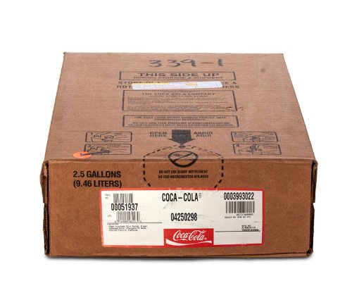 0798235709156 - COKE CLASSIC SODA SYRUP 2.5 GALLON BAG IN BOX BIB