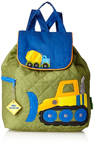 0798256329173 - STEPHEN JOSEPH QUILTED BACKPACK, CONSTRUCTION, ONE SIZE