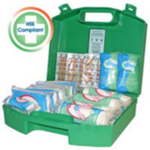 0798256554643 - GREEN BOX HS1 FIRST-AID KIT TRADITIONAL 10 PERSON REF 1002278 BY WALLACE