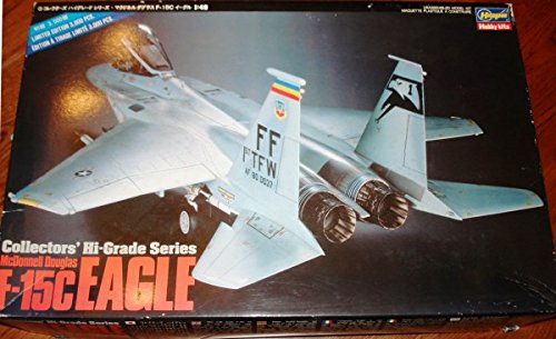 0798276988503 - HASEGAWA 1:48 MCDONNELL DOUGLAS F-15C EAGLE COLLECTORS HI GRADE MODEL KIT #CH1*