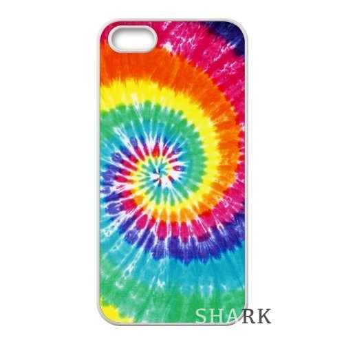 0798295509864 - SHARK®RAINBOW TIE DYE PATTERN CLEAR CASE COVER SKIN FOR APPLE IPHONE 6 (4.7-INCH)
