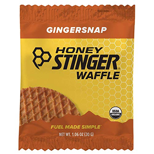 0798411271224 - HONEY STINGER ORGANIC WAFFLE, GINGERSNAP, SPORTS NUTRITION, 1.06 OUNCE (16 COUNT)