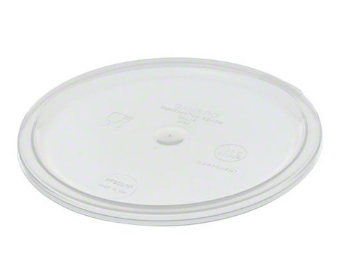 0798525521208 - CAMBRO (RFSC2PP190) COVER FOR 2 & 4 QT ROUND PLASTIC CONTAINERS
