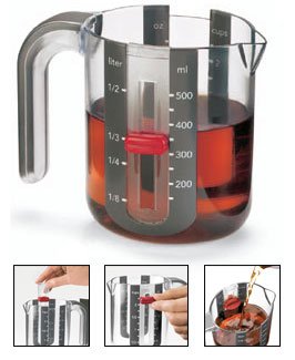 0798525549158 - CUISIPRO 4 CUP LIQUID MEASURING CUP