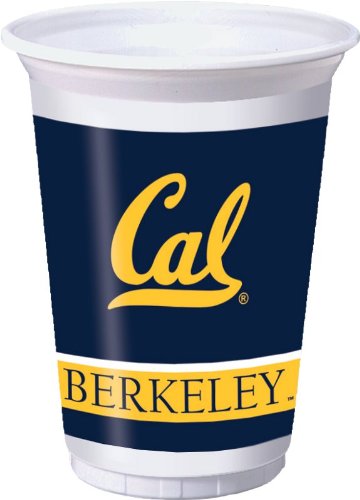 0798527014760 - CREATIVE CONVERTING 8 COUNT UC BERKELEY GOLDEN BEARS PRINTED PLASTIC CUPS, 20-OUNCE