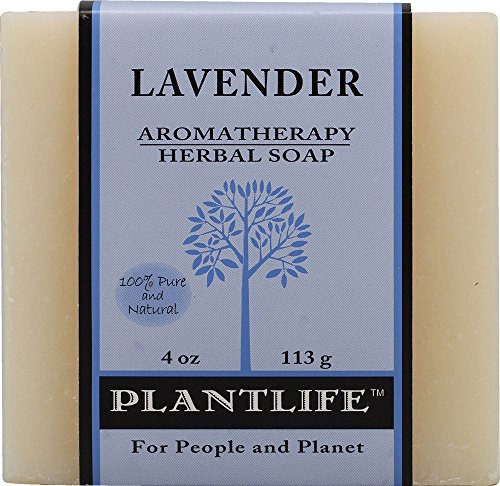 0798527072845 - PLANTLIFE LAVENDER 100% PURE & NATURAL AROMATHERAPY HERBAL SOAP 4 OZ 113G