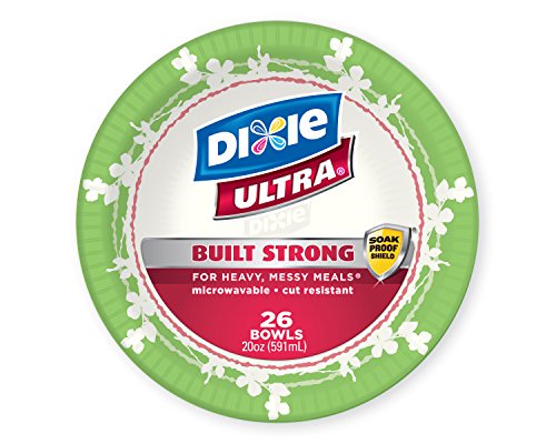 0798527073019 - DIXIE ULTRA DISPOSABLE BOWLS, 26 COUNT