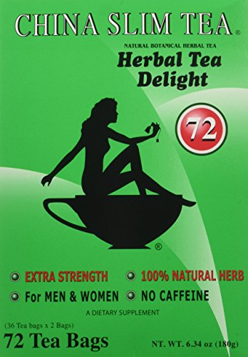 0798527088938 - CHINA SLIM TEA EXTRA STRENGTH FOR MEN AND WOMEN 72 TEA BAGS