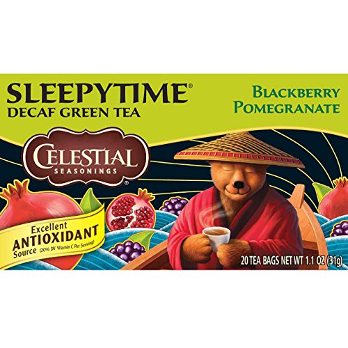 0798527101613 - CELESTIAL SEASONINGS SLEEPYTIME DECAF BLACKBERRY POMEGRANATE TEA, 20 COUNT