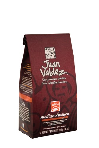 0798527263960 - JUAN VALDEZ PREMIUM COLOMBIAN COFFEE, COLINA, 10-OUNCE