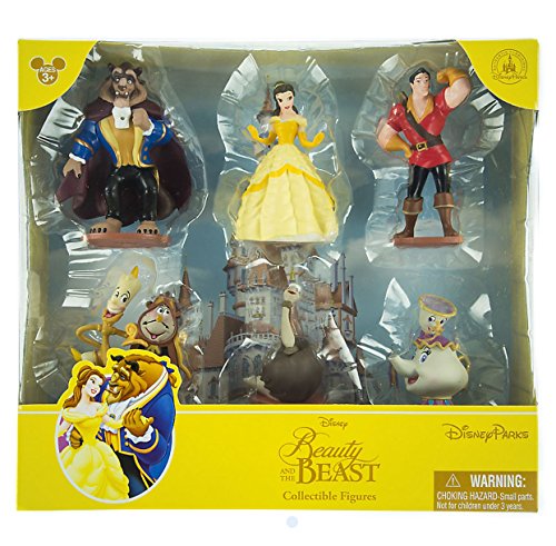 0798527378497 - DISNEY PARKS BEAUTY AND THE BEAST PRINCESS BELLE COLLECTIBLE FIGURINE PLAYSET PLAY SET CAKE TOPPER