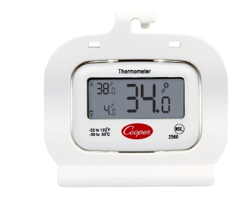 0798527408897 - COOPER-ATKINS 2560 DIGITAL REFRIGERATOR/FREEZER THERMOMETER WITH LARGE DISPLAY,
