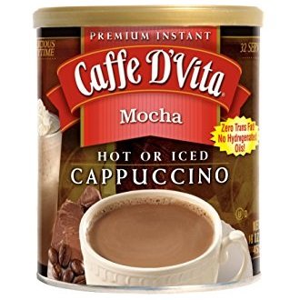 0798527409191 - CAFFE D'VITA MOCHA CAPPUCCINO HOT OR COLD CAPPUCCINO MIX 64 OZ