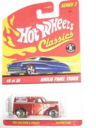 0798627274729 - CLASSICS SERIES 2 #8 ANGLIA PANEL TRUCK BURNT RED COLLECTIBLE COLLECTOR CAR 2006 HOT WHEELS BY MATTEL
