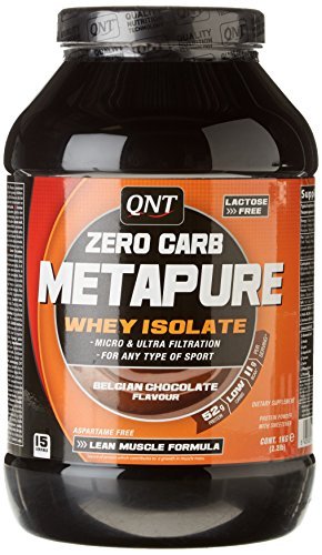 0798627658758 - QNT 1000 G CHOCOLATE METAPURE ZERO CARB LEAN MUSCLE GROWTH SHAKE POWDER BY QNT