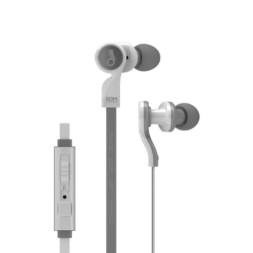 0798631766258 - MEE AUDIO EDM UNIVERSE D1P IN-EAR HEADPHONES WITH HEADSET FUNCTIONALITY (PLUR/WHITE)