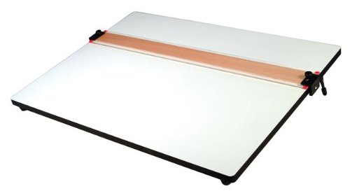 0798804907914 - HELIX PXB DRAWING BOARD WITH PARALLEL STRAIGHT EDGE, 18 INCH X 24 INCH, 1 BOARD