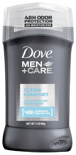 0798813007148 - DOVE MEN+CARE DEODORANT, CLEAN COMFORT 3 OZ (PACK OF 2)