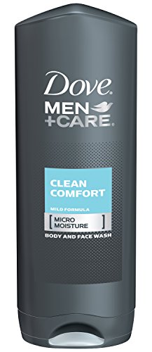 0798813029874 - DOVE MEN+CARE BODY AND FACE WASH, CLEAN COMFORT 18 OZ