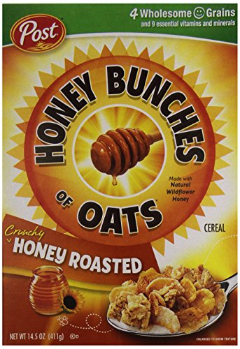 0798813199584 - POST HONEY BUNCHES OF OATS - HONEY ROASTED - 14.5 OZ