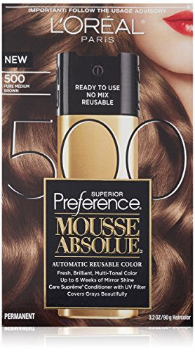 0798813251954 - L'OREAL PARIS SUPERIOR PREFERENCE MOUSSE ABSOLUE, 500 PURE MEDIUM BROWN