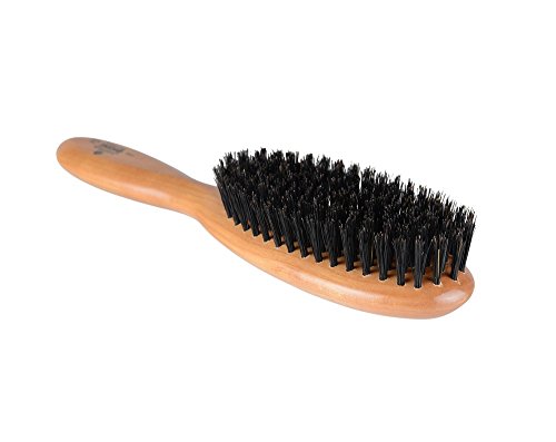 0798813489685 - KENT BRUSHES OVAL CHERRY WOOD HAIRBRUSH, LC22, 6 OUNCE