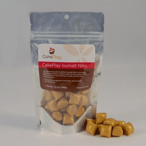 0798837614193 - CAKEPLAY GOLD ISOMALT NIBS BY CAKEPLAY