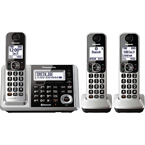 0799198500453 - PANASONIC KXTGF373S DECT 3-HANDSET LANDLINE TELEPHONE