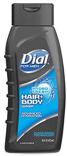0799289419664 - DIAL FOR MEN HAIR AND BODY WASH, HYDRO FRESH, 16 OUNCE
