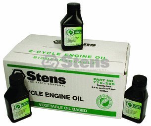 0799331447553 - STENS 770-295 BIO-MIX 2.6-OUNCE 2-CYCLE MOTOR OIL 50:1, 24 PACK CASE BY STENS