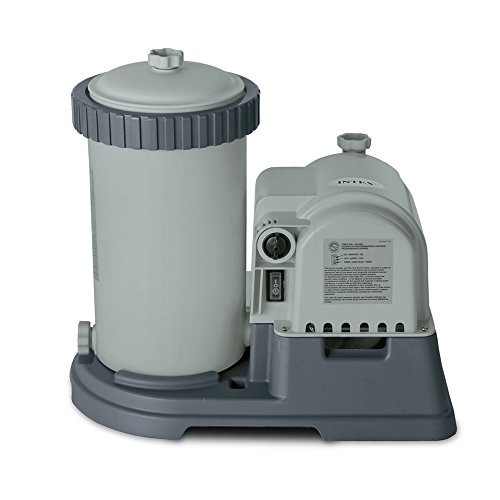 0799331609623 - INTEX KRYSTAL CLEAR CARTRIDGE FILTER PUMP FOR ABOVE GROUND POOLS, 2500 GPH PUMP FLOW RATE, 110-120V WITH GFCI