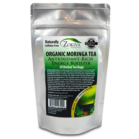 0799418497099 - MORINGA TEA ORGANIC 30 BAGS 100% PURE ANTIOXIDANT-RICH ENERGY BOOSTER