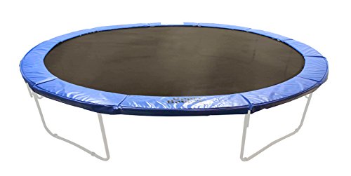 0799430518949 - UPPER BOUNCE SUPER TRAMPOLINE SAFETY PAD SPRING COVER FITS FOR 17 X 15-FEET OVAL TRAMPOLINE FRAMES, 10-INCH, BLUE