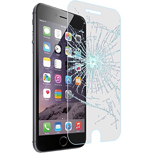 0799430882743 - HRWIRELESS(TM) FOR IPHONE 6 6S PLUS 5.5 INCH EDGE NEW PREMIUM TEMPERED GLASS FILM SCREEN PROTECTOR