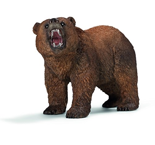 0799457303375 - SCHLEICH GRIZZLY BEAR TOY FIGURE