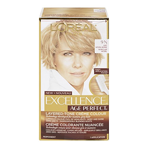 0799457554074 - L'OREAL PARIS HAIR COLOR EXCELLENCE AGE PERFECT LAYERED-TONE FLATTERING COLOR DYE, LIGHT NATURAL BLONDE