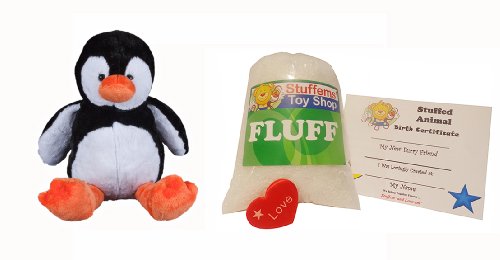 0799475575297 - MAKE YOUR OWN STUFFED ANIMAL MINI 8 INCH TUX THE PENGUIN KIT - NO SEWING REQUIRED!
