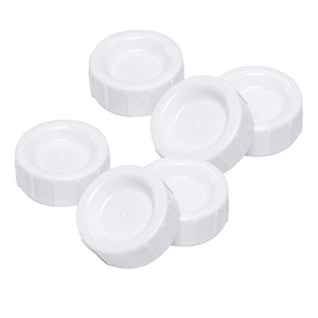 0799491929418 - DR. BROWN'S NATURAL FLOW STANDARD STORAGE TRAVEL CAPS REPLACEMENT, 6 PACK